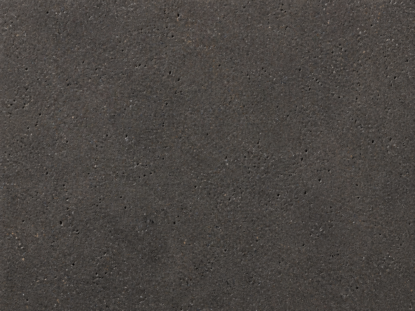 Acabado Antracita Poroso en hormigón arquitectónico, negro mineral y gris oscuro