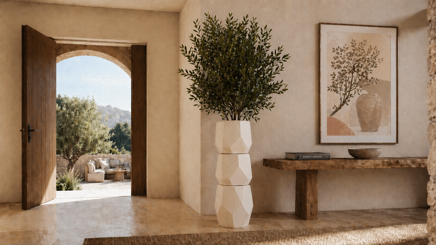 Análisis de espacio para proyecto con piezas de hormigón arquitectónico a medida